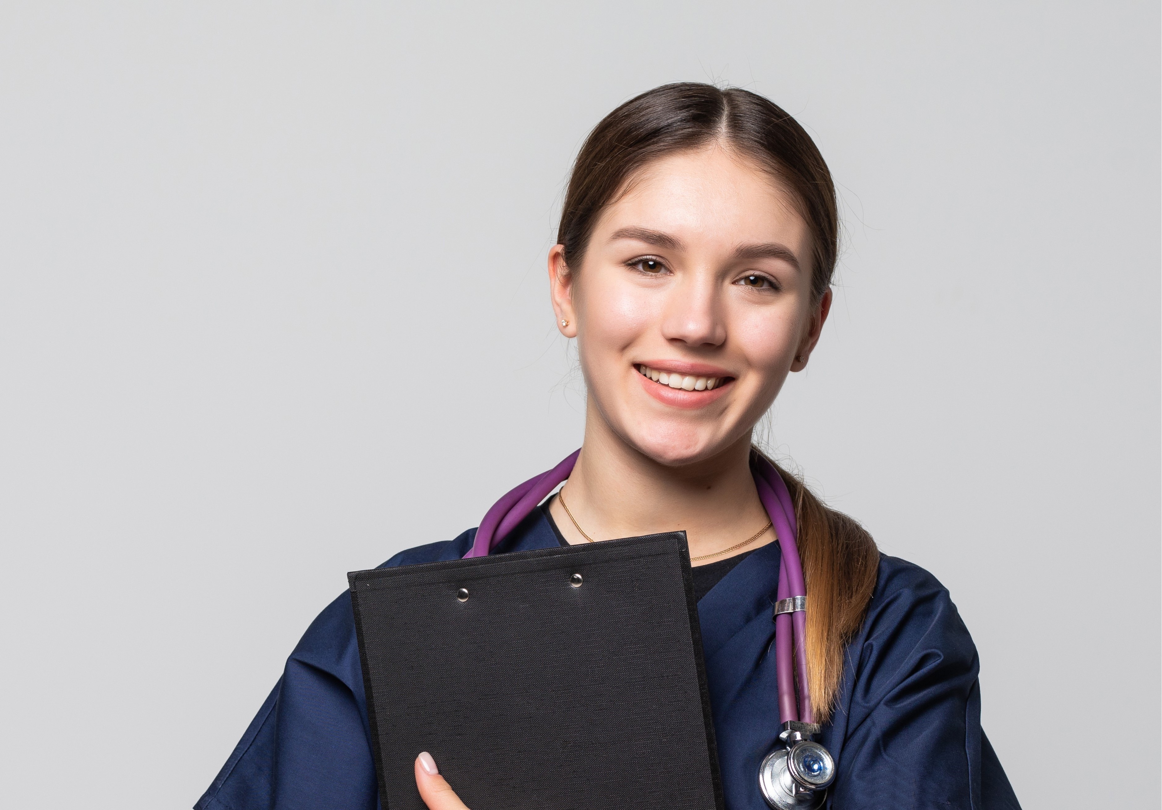 Medical professionals working